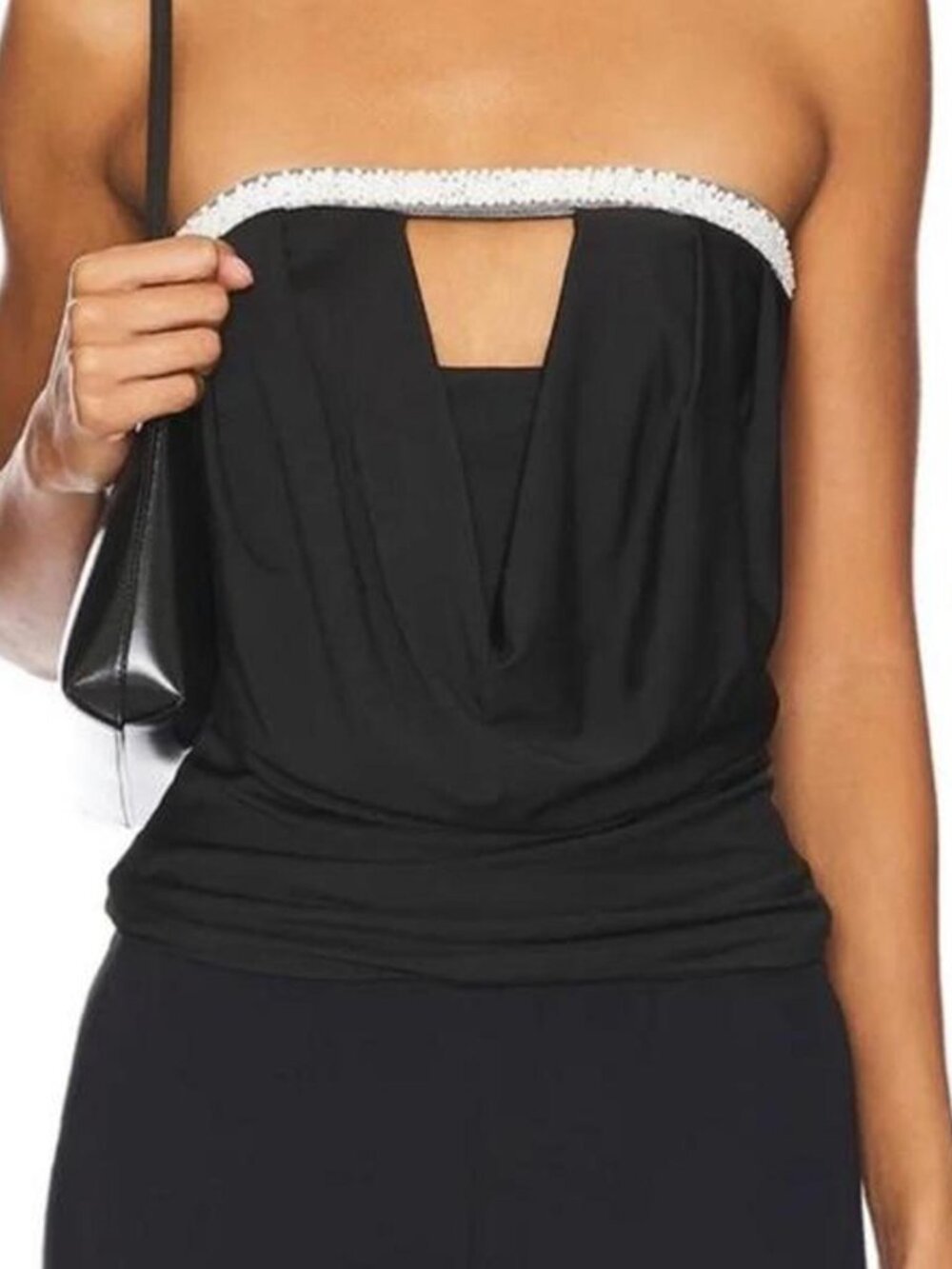 Superdown Black Pearl Top